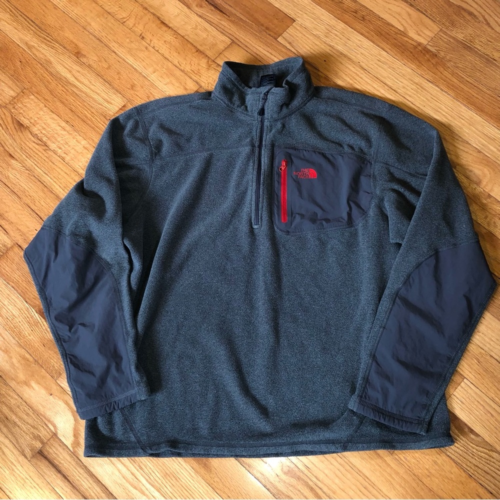 Men’s North Face Fleece Size L Gray
